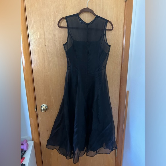 Vintage 90s prom dress - black layered ballerina style dress. EUC - Picture 2 of 13